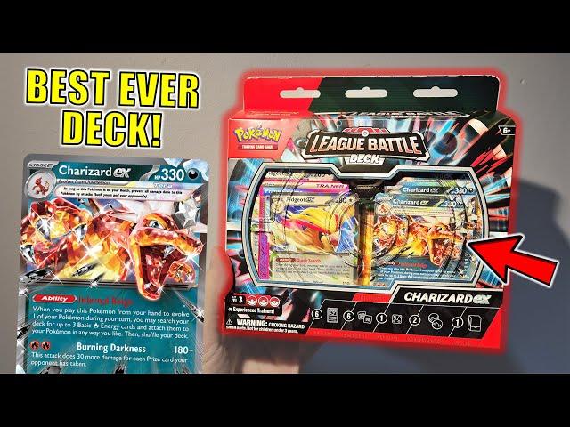 BEST EVER Pokemon Deck! - Upgrading the Charizard ex League Battle Deck