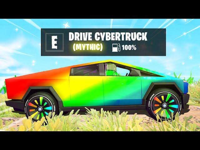 The *CYBERTRUCK* Challenge in Fortnite