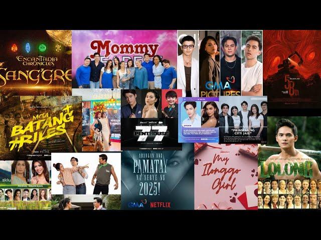 MGA KUMPIRMADONG UPCOMING GMA SHOWS & MOVIES SA KAPUSO NETWORK NGAYONG 2025! PANUORIN!