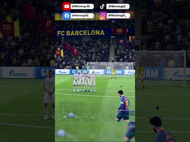 Lionel Messi Free Kick FIFA 19 #fifa19 #lionelmessi #messi