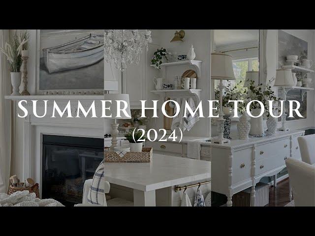 SUMMER HOME TOUR 2024 || Cozy Cottage Style || Home Decor Ideas