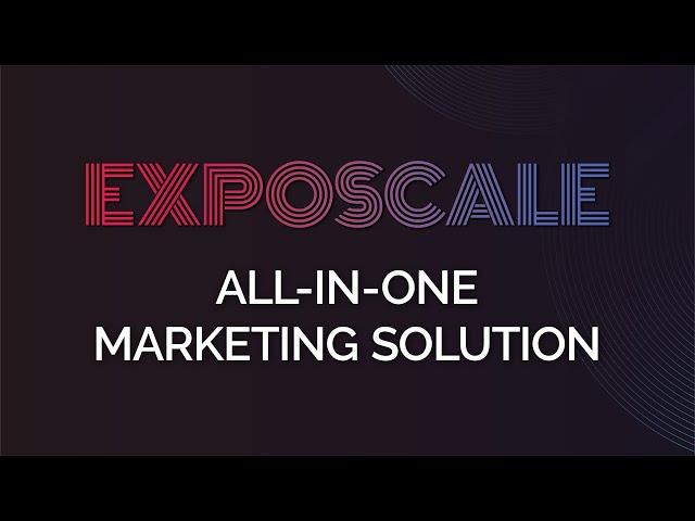 All-in-One Marketing Solution | ExpoScale by Exposap