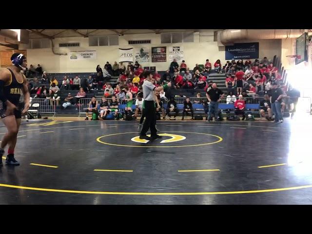 Taylor Clay vs Lafayette 160llbs parish duals 2019