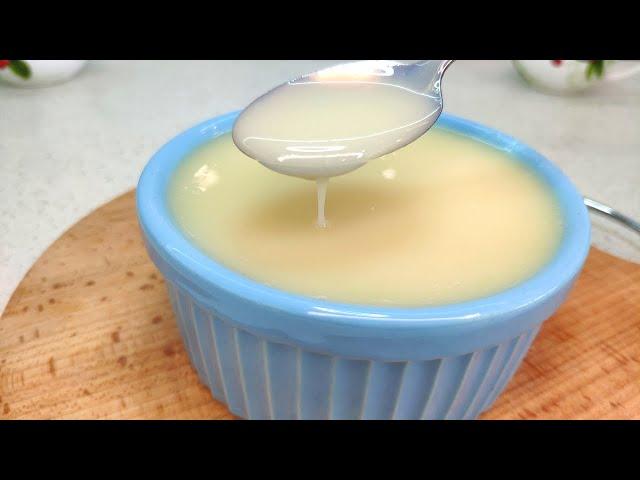 Make condensed milk yourself in 15 minutes