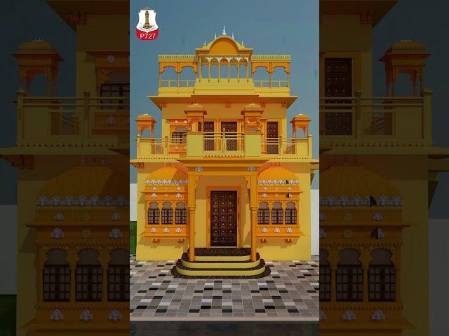 Heritage Haveli #P727 #indianarchitect