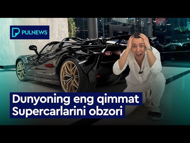 DUNYONING ENG QIMMAT SUPERCARLARINI OBZORI