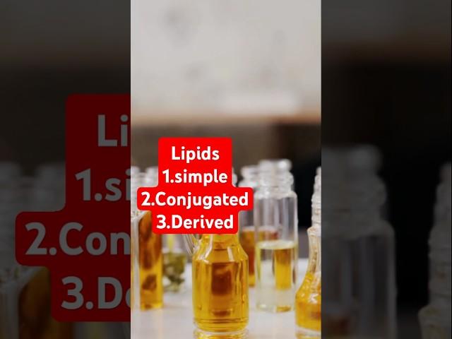 Lipids | #lipidsbiochemistry #shorts #selflessacademy