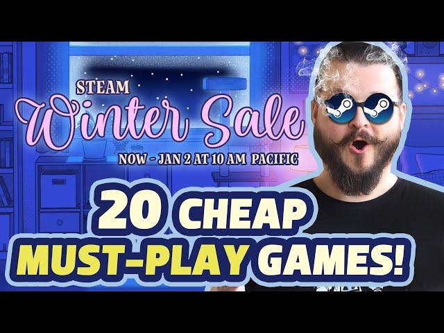 Steam WINTER SALE 2024! 20 Cheap Must-Play games with Huge discounts!