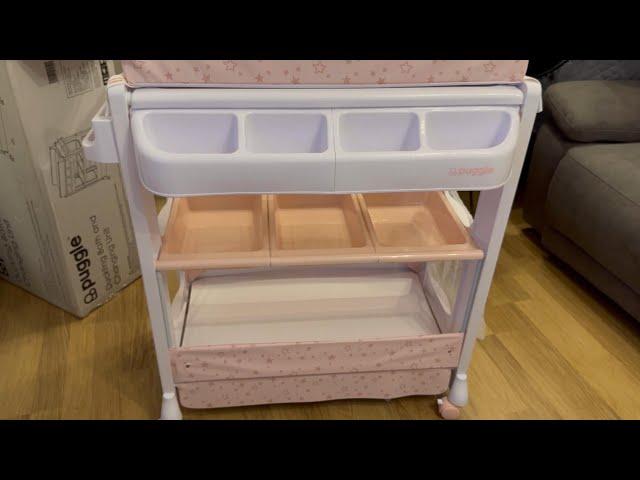 How To Assemble Puggle Baby Bath and Changing Unit 2024