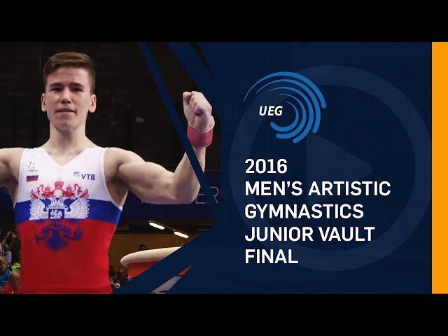 2016 Junior Vault final European Championships - Bern (SUI)