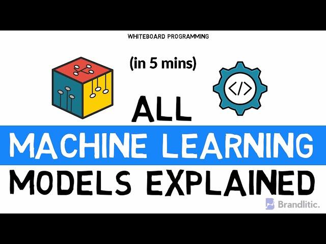 All Machine Learning Models Explained in 5 Minutes | Types of ML Models Basics