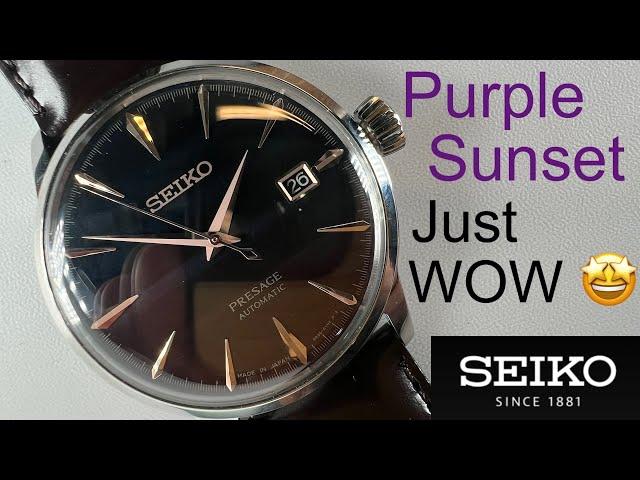 Seiko New Elegant Purple Sunset