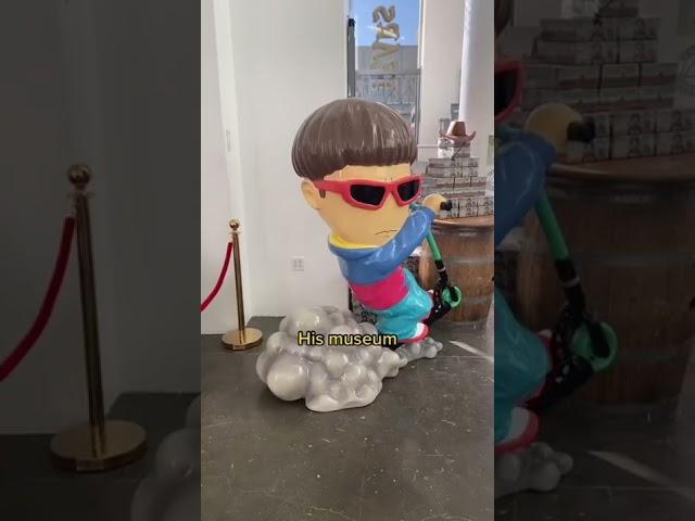 Meeting oliver tree at his pop up