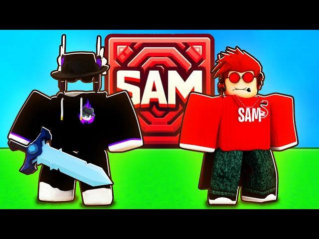 I Tried Out For The BEST CLAN In Roblox Bedwars..ft. @Sammical