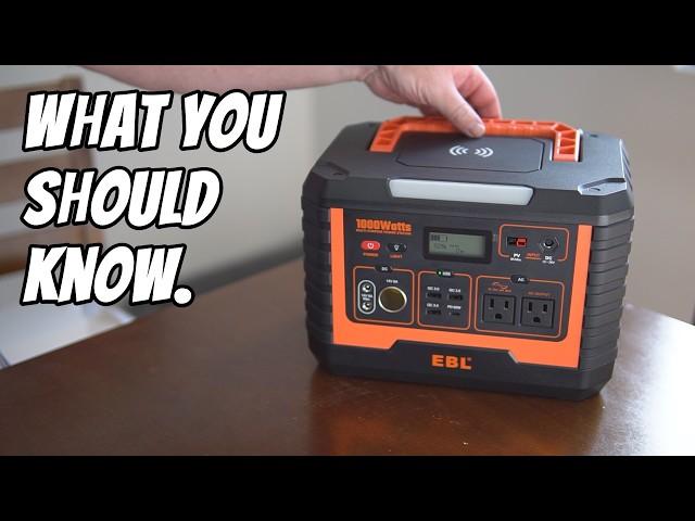 5 things you should know before buying a portable power station.