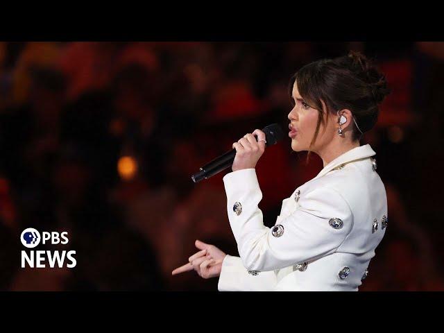 WATCH: Maren Morris performs at 2024 Democratic National Convention | 2024 DNC Night 3