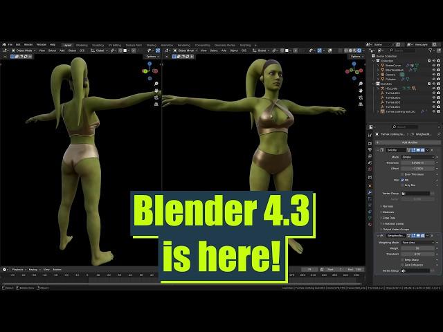 Blender 4.3 is Here! Top New Features You Need to Know