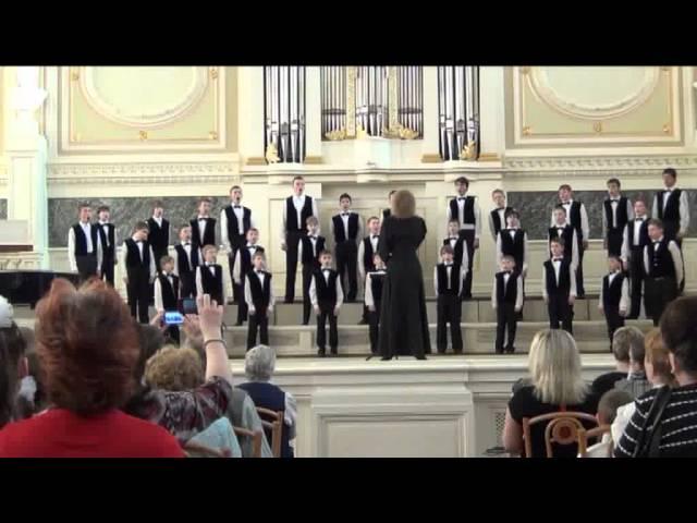 Boys Choir "Iskra". Мендельсон. Мотет "Laudate pueri"