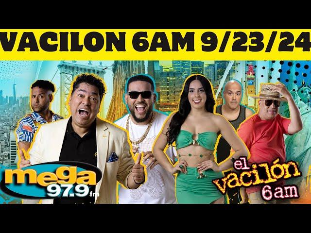 Mega 97.9 El Vacilón de la Mañana EN VIVO LUNES 09/23/24