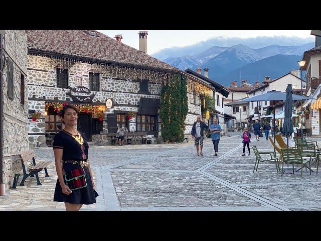 BANSKO NEW TOWN walking tour BULGARIA