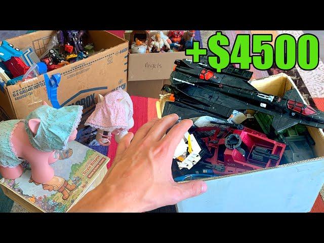 RARE TOYS EVERYWHERE | Estate Sale Mega Haul!