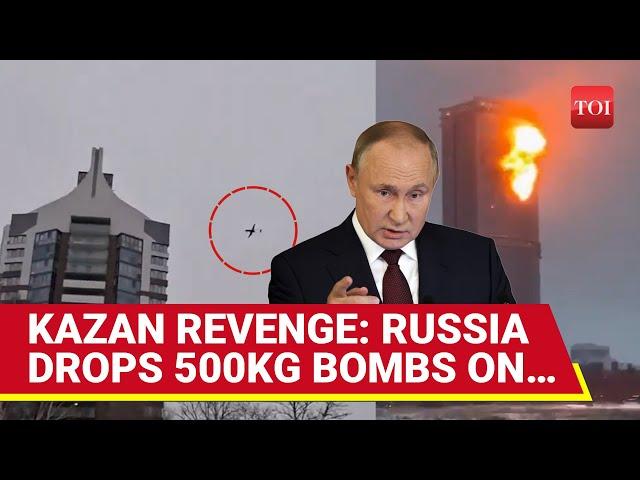 Putin's Deadliest Revenge on Ukraine: Russia’s FAB-500 Bomb Obliterates Key Ukrainian Bridge | Watch