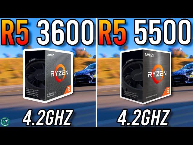 Ryzen 5 3600 vs Ryzen 5 5500 - Tested in 2023