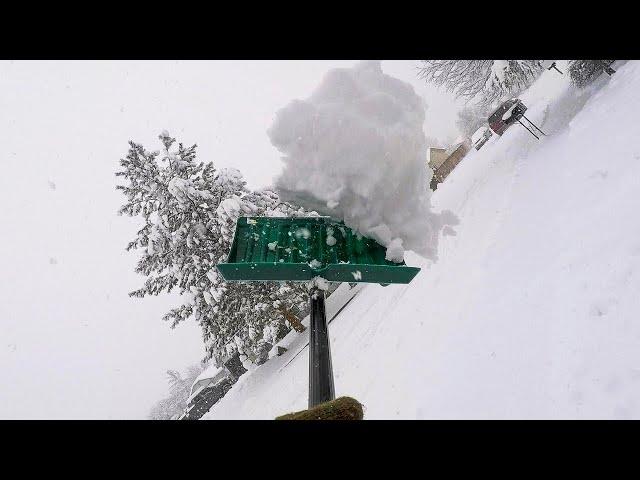 A winter storm drops over 9 inches of snow on Boise