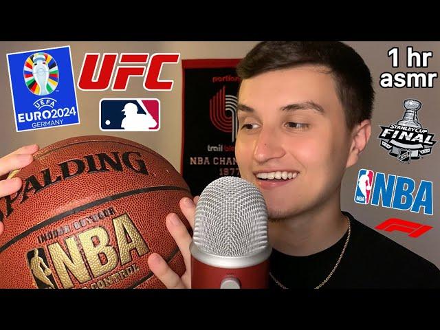 ASMR | Whispering ALL About Sports Until YOU FALL ASLEEP ️ (whisper ramble)