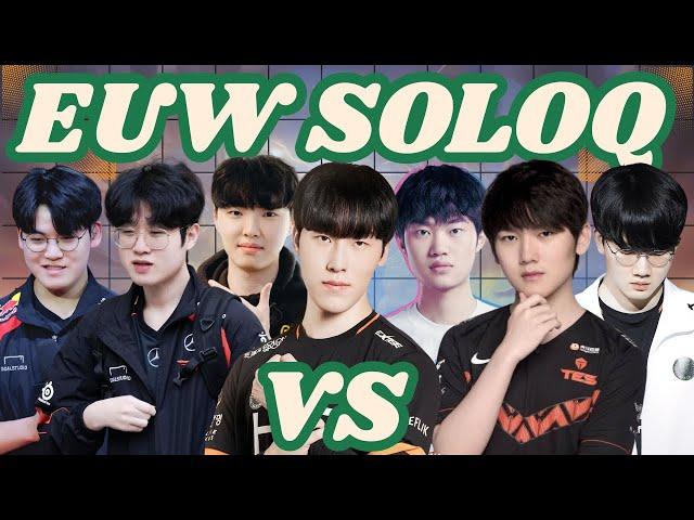 LCK/LPL PROS vs EUW | WORLDS 2024 | SOLOQ HIGHLIGHTS