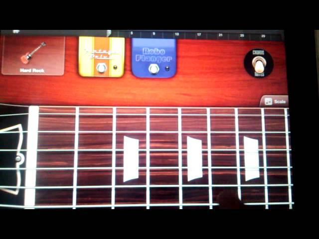 Jimi Hendrix Purple Haze iPad GarageBand Guitar Tutorial