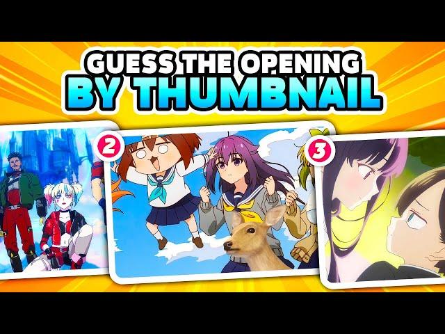 Can You Guess the Anime from Just ONE Thumbnail?  Anime Thumbnail Quiz #2