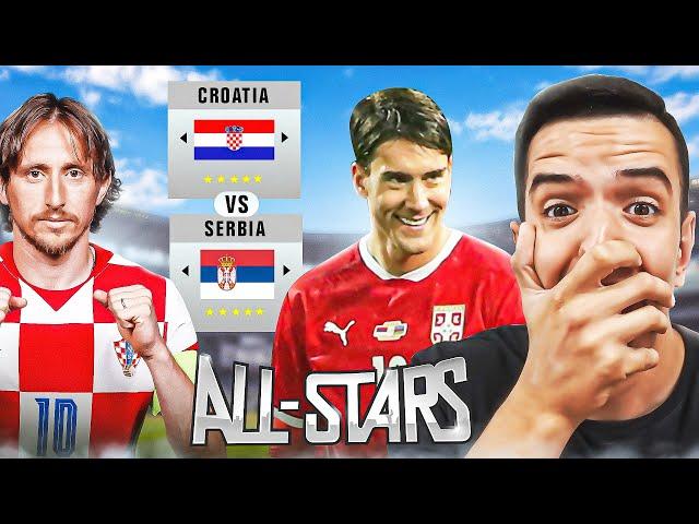 SRBIJA vs HRVATSKA! ALL-STAR FIFA 22