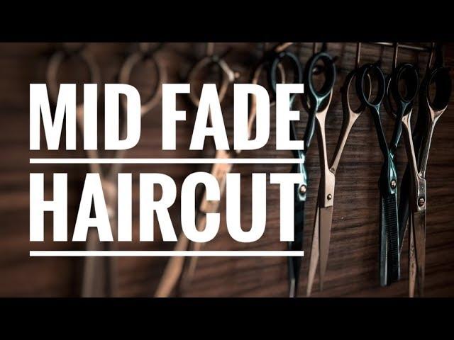 БАРБЕРШОП КИЕВ |  MID FADE HAIRCUT