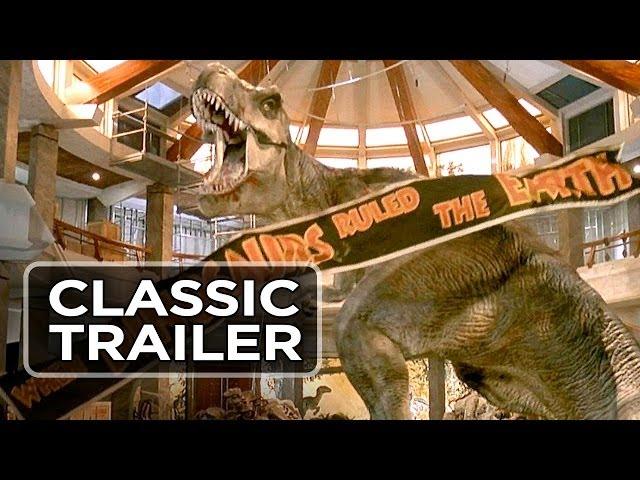 Jurassic Park Official Trailer #1 - Steven Spielberg Movie (1993) HD