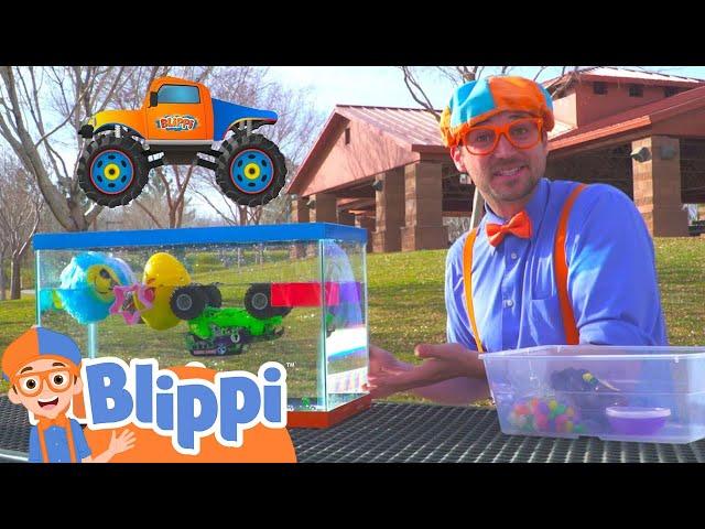 Sink or Float? V2 | Blippi | Kids Songs | Moonbug Kids