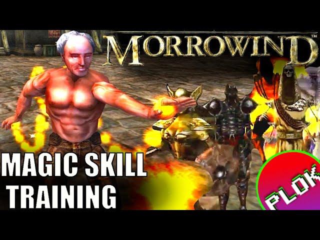 Train Magic in Morrowind FAST and EASY! | Morrowind Tips & Tricks