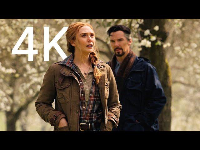 Doctor Strange meets Wanda in the garden - Doctor Strange Multiverse of Madness (4K)