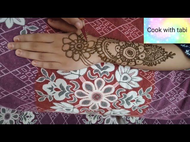 mehnd design by tabi mehdi  design beautiful mehndi designs