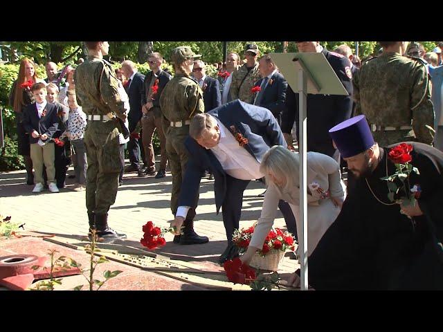 Жители Красногвардейского района отметили 80-ю годовщину Победы в Великой Отечественной войне