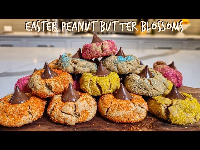 Easter Peanut Butter Blossoms Recipe  Easy & Delicious Cookies