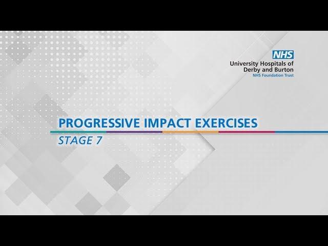 Progressive Impact Exercises - Stage 7