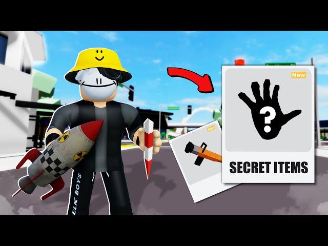 NEW!! ALL SECRET FORBIDDEN ITEMS In Brookhaven - Roblox