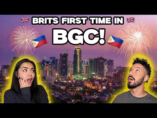 Brits Exploring BGC For The First Time  | Jollibee Review  | Philippines Day 3 