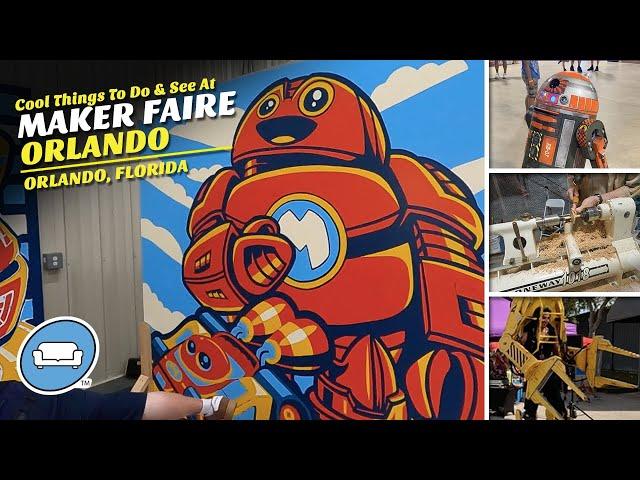 Robot Dance Party, Ghostbusters, and More at MakerFaire Orlando 2024!