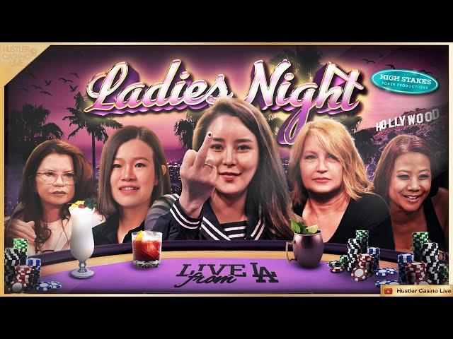 LADIES NIGHT!! Sashimi, Coco, Karen, Jamie & Julia Play $10/20/40 - Commentary by Mike X