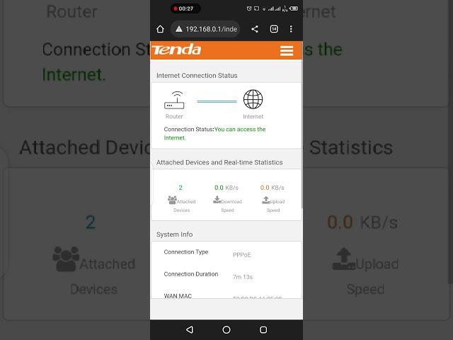 How to change your Tenda WiFi password  ip( 192.168.0.1 )