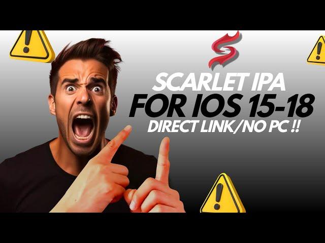 How to Install Scarlet iOS on iPhone & iPad Without PC or Jailbreak  No Revoke Guide (2024)