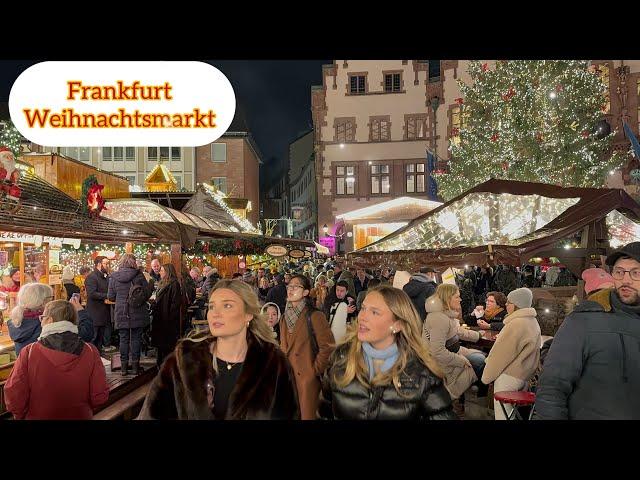 Frankfurt Christmas Market (Frankfurter Weihnachtsmarkt) 2024.