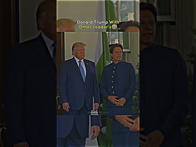 Trump with leader's #modi #trump #biden #putin #history #respect #sigma #motivation #viralvideo